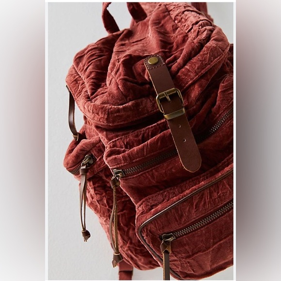FreePeople Malta Velvet Backpack - Picture 3 of 5